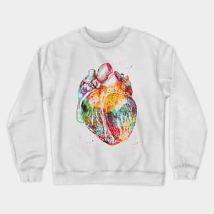 Heart section Crewneck Sweatshirt